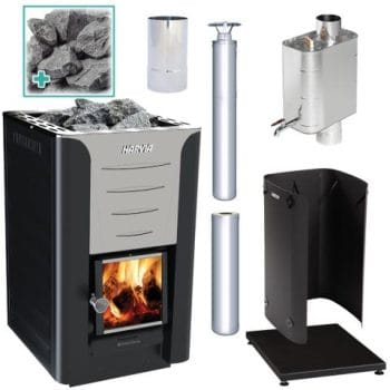 Harvia PRO Series 20 24kW Wood Sauna Stove Kit SS