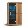 Finnmark Designs FD-2 Full Spectrum Infrared Sauna, 2-Person Home Infrared Sauna blue light