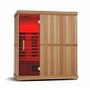 Finnmark Designs FD-3 Full Spectrum Infrared Sauna, 4-Person Home Infrared Sauna