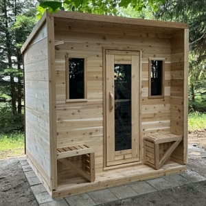 True North Saunas 5 Person Outdoor Cabin Sauna