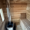 True North Saunas 5 Person Outdoor Cabin Sauna inside