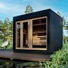 SaunaLife Model G7 6 Person Pre-Assembled Outdoor Home Sauna