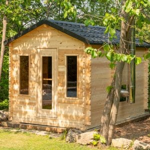 Dundalk CT Georgian Cabin Sauna with Changeroom 6 Person CTC88CW