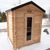 Dundalk Leisurecraft Canadian Timber 2-3 Person Granby Cabin Sauna | CTC66W