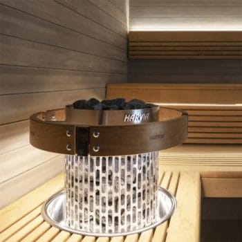 Alternative view of Harvia Cilindro PC80 8kw Electric Sauna Heater with Built in Controls