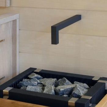 Alternative view of Harvia SASL2M Autodose, Design Pipe, Black