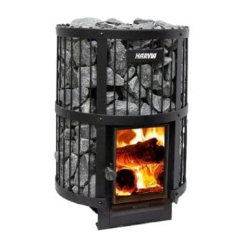 Harvia GreenFlame Series Legend 240 15.9kW Wood Sauna Stove