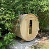 Dundalk CT Harmony 4 Person Barrel Sauna | CTC22W