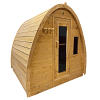 True North Large Outdoor Pod Sauna, 4 to 8 Person