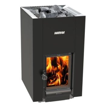 Harvia Linear 22 GreenFlame Series, 15.7 kW Wood Sauna Stove