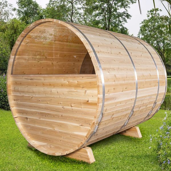 Dundalk Leisurecraft Serenity MP Barrel Sauna | CTC2245MP