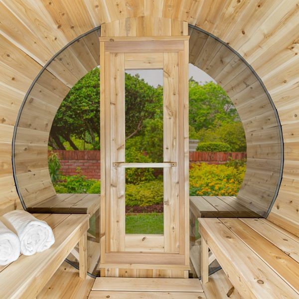 Dundalk Leisurecraft Serenity MP Barrel Sauna | CTC2245MP