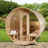 Dundalk Leisurecraft Serenity MP Barrel Sauna | CTC2245MP