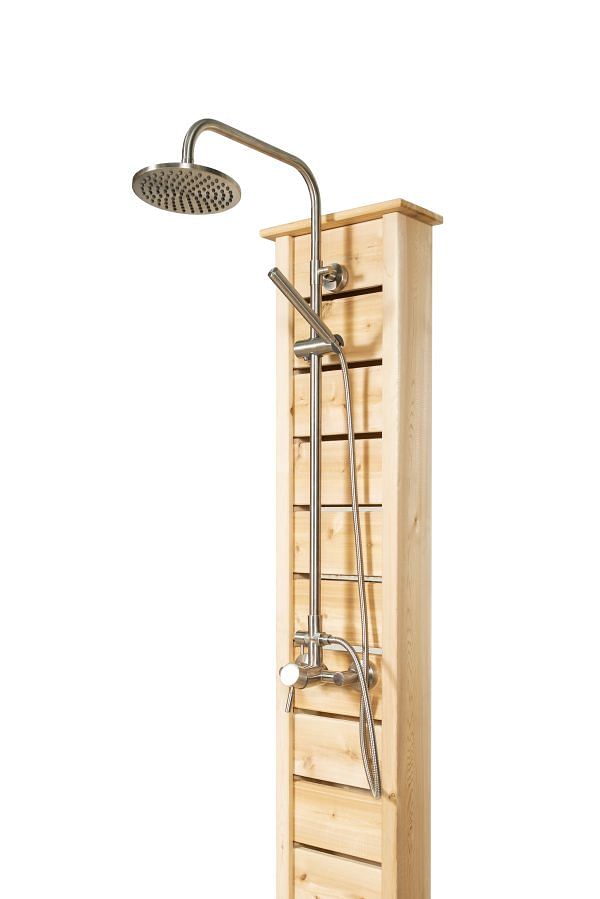 Dundalk Leisurecraft Sierra Outdoor Shower, Canadian Timber - Image 2