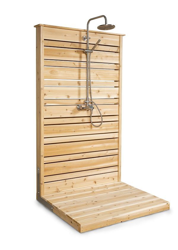 Dundalk Leisurecraft Savannah Outdoor Shower, Canadian Timber - Image 7