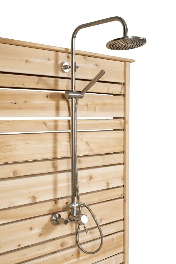 Dundalk Leisurecraft Savannah Outdoor Shower, Canadian Timber - Image 6