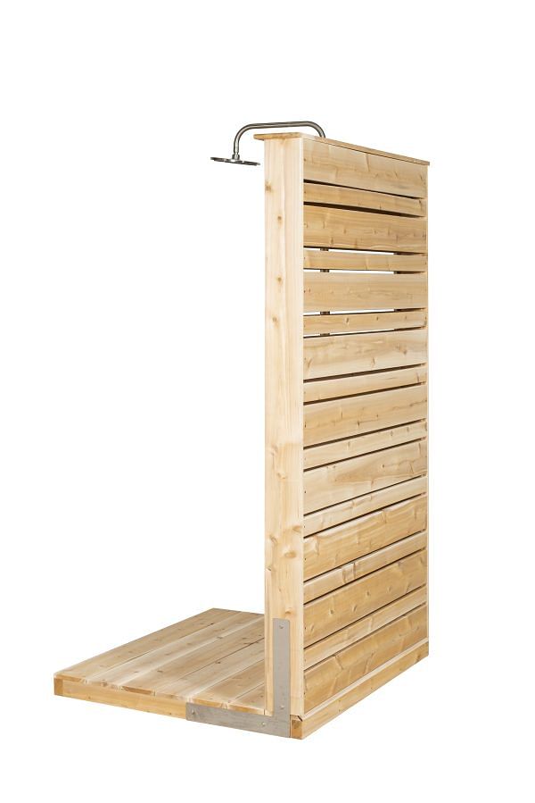 Dundalk Leisurecraft Savannah Outdoor Shower, Canadian Timber - Image 2