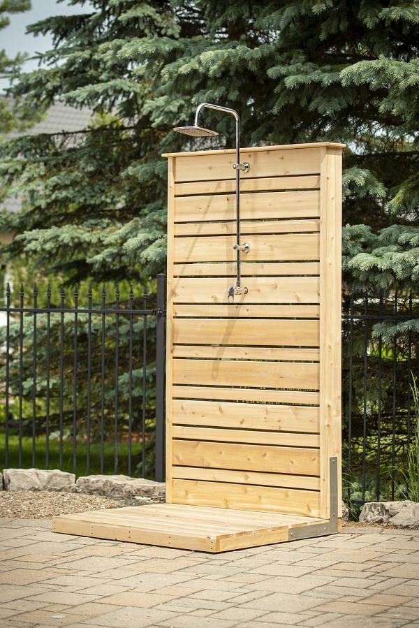 Dundalk Leisurecraft Savannah Outdoor Shower, Canadian Timber - Image 12