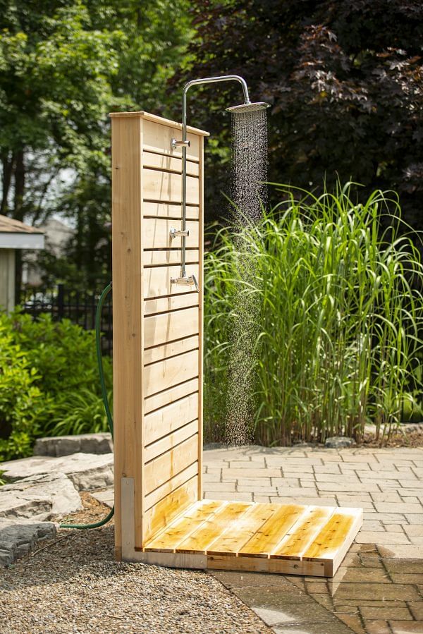 Dundalk Leisurecraft Savannah Outdoor Shower, Canadian Timber - Image 10