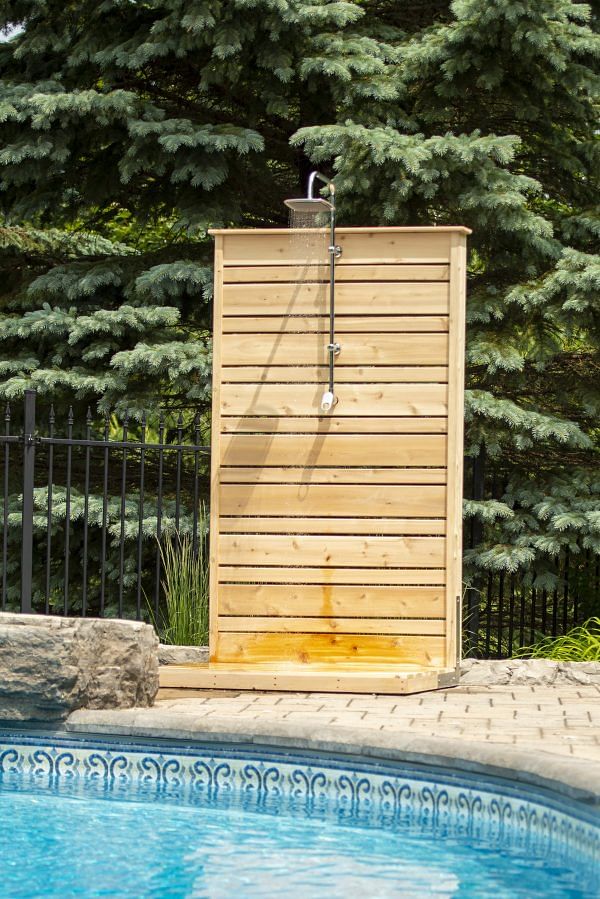 Dundalk Leisurecraft Savannah Outdoor Shower, Canadian Timber - Image 9