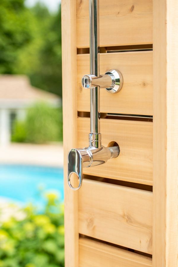 Dundalk Leisurecraft Sierra Outdoor Shower, Canadian Timber - Image 6