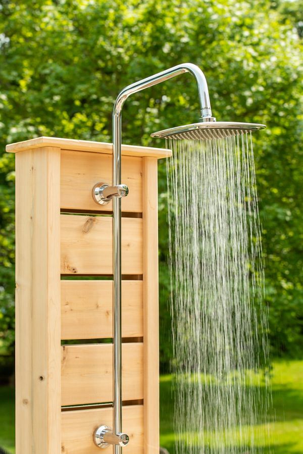 Dundalk Leisurecraft Sierra Outdoor Shower, Canadian Timber - Image 9