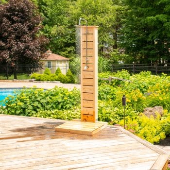 Dundalk Leisurecraft Sierra Outdoor Shower, Canadian Timber