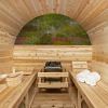 Dundalk Leisurecraft Serenity MP Barrel Sauna | CTC2245MP