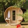 Dundalk CT Serenity 4 Person Barrel Sauna | CTC2245W