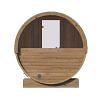 SaunaLife Model E8W 6 Person Sauna Barrel- Window