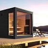 SaunaLife Model G6 Pre Assembled 5 Person Outdoor Home Sauna