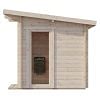 SaunaLife Model G4 6-Person Traditional Outdoor Sauna side