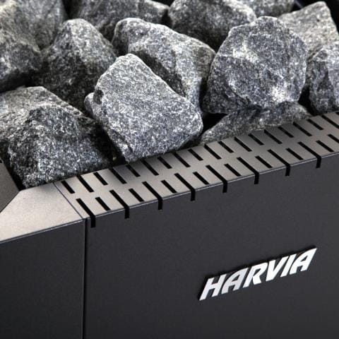 Harvia Linear Series 16 Black 17.9kW Wood Sauna Stove WK160C - Image 2