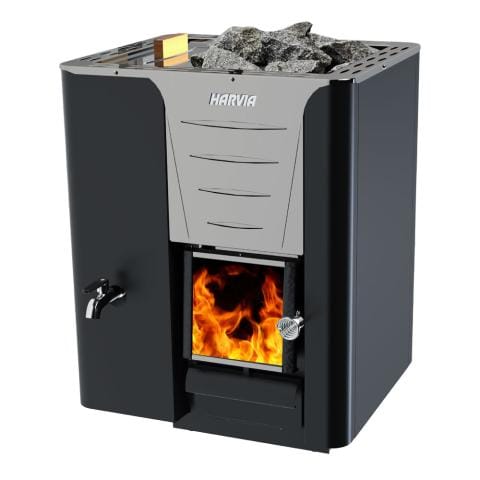 Harvia Pro Series 20 LS 24.1kW Wood Sauna Stove with Water Tank
