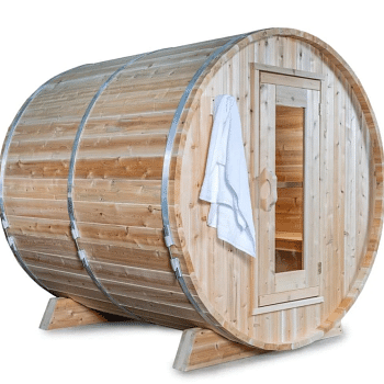 Dundalk Leisurecraft Canadian Timber 4 Person Harmony Barrel Sauna | CTC22W