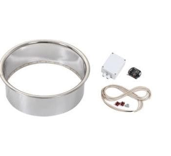 Harvia HPCU2L Embedding Flange w/ LED-Lighting for Cilindro Half 6/8kW