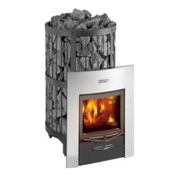 Harvia Legend 300 Duo 23.5kW Wood Burning Sauna Stove/Fireplace Combo WK300LDLUX