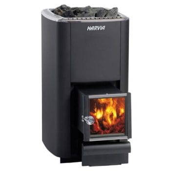 Harvia M Series 16.5kW Wood Sauna Stove with Exterior Feed