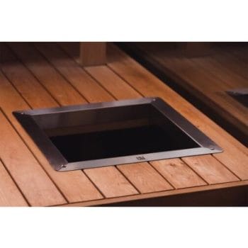 Alternative view of HUUM Flange CS Embedding Flange for Cliff/Steel Series Sauna Heaters