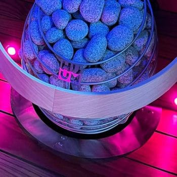 Alternative view of HUUM Flange D Embedding Flange for DROP Series Sauna Heaters