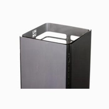 Alternative view of HUUM Reflect S Reflector Panel for STEEL Series Sauna Heaters