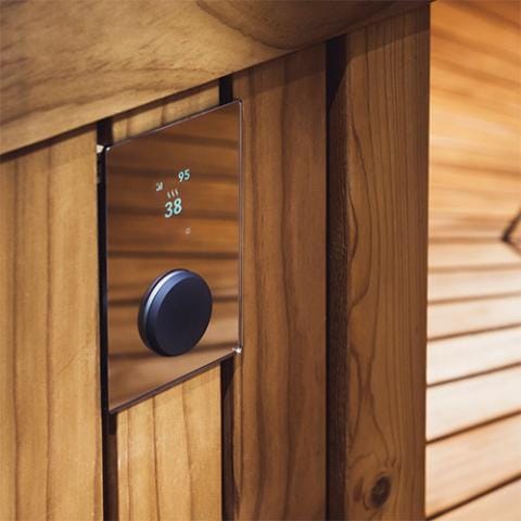 HUUM UKU Mirror Sauna Heater Control with WiFi, Digital On/Off, Time,Temp, Mirror - Image 3