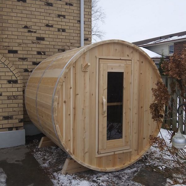 Dundalk CT Harmony 4 Person Barrel Sauna | CTC22W - Image 6