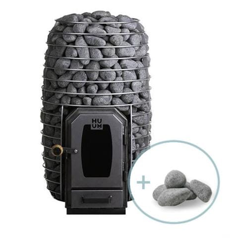 HUUM HIVE Heat 12ST Pkg HIVE Heat Series 12kW Sauna Heater Package