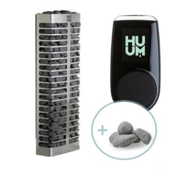 HUUM STEEL Mini 3.5STU Pkg STEEL Mini Series 3.5kW Sauna Heater Package