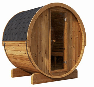 SaunaLife 2-4 Person 5′ Long Barrel Sauna | Ergo Model E6