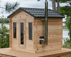 Dundalk Leisurecraft Canadian Timber 6 Person Georgian Cabin Sauna | CTC88W