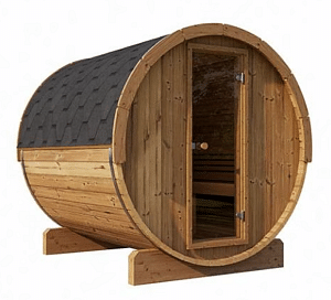 SaunaLife 6 Person 7′ Long Barrel Sauna | Ergo Model E8