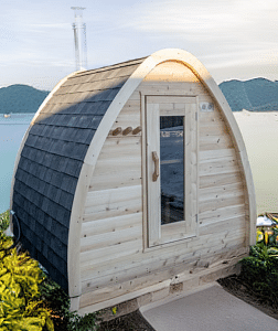 Dundalk Leisurecraft Canadian Timber MiniPOD 2-4 Person Sauna | CTC77MW