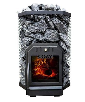 Cozy Heat Sauna Stove Wood Burning Sauna Stove, Up to 18kW